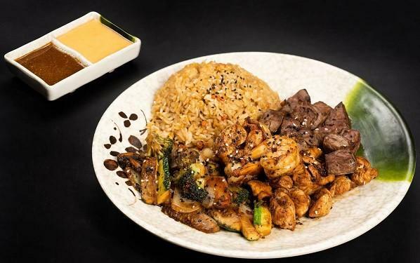 (L) Hibachi Chicken & Steak